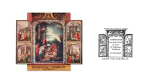St Ann’s Altar Postage Stamp With Folding Doors