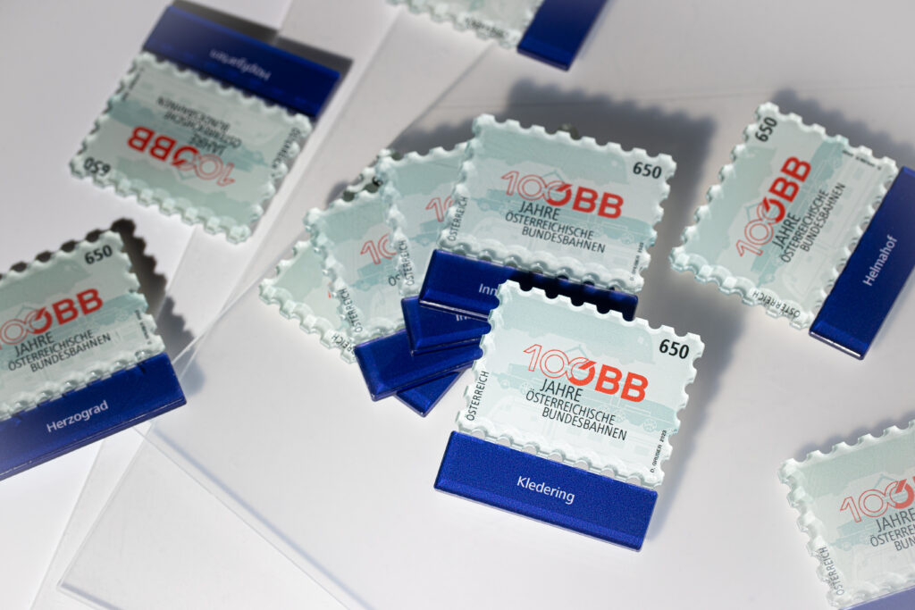 100 years of the ÖBB stamp
