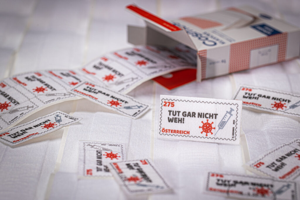 COVID Adhesive Plaster Stamp