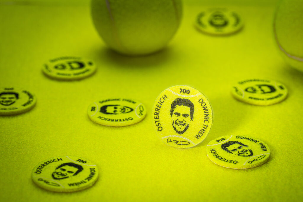 Tennis ball stamp – DOMINIC THIEM