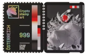 CRYPTO STAMP ART – ALPINE STAR V2