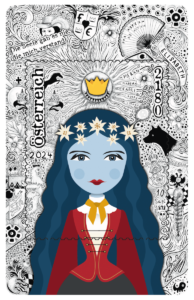 CRYPTO STAMP ART – Empress Elisabeth of Austria