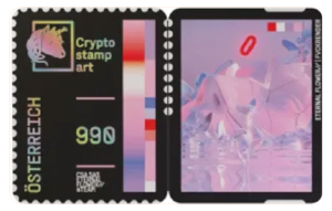 CRYPTO STAMP ART – ETERNAL FLOWER V1