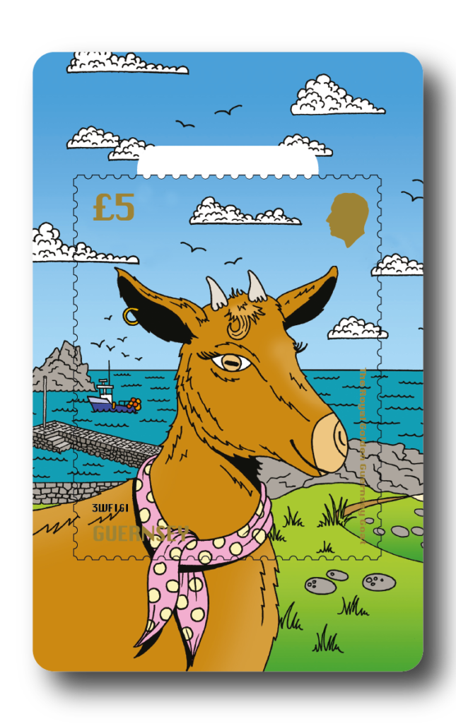 Guernsey Cyberstamp Nanny the Kid